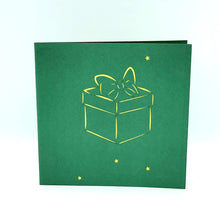 Load image into Gallery viewer, Curly Bow Gift - Pop Up Card