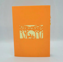 Load image into Gallery viewer, Deer in Autumn Forest