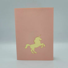 Load image into Gallery viewer, Unicorn - Pop Up Card