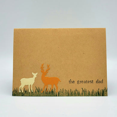 The Greatest Dad - Greeting Card