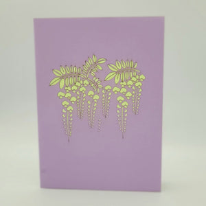 Wisteria 2 - Pop Up Card