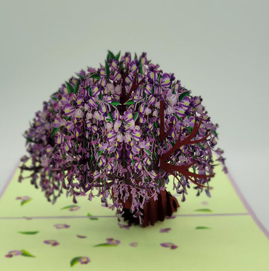 Wisteria 2 - Pop Up Card