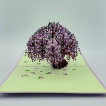 Load image into Gallery viewer, Wisteria 2 - Pop Up Card
