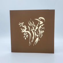 Load image into Gallery viewer, Woodpecker - Pop Up Card