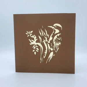Woodpecker - Pop Up Card