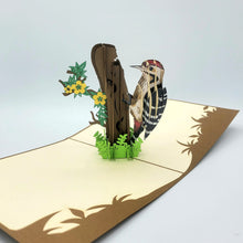 Load image into Gallery viewer, Woodpecker - Pop Up Card