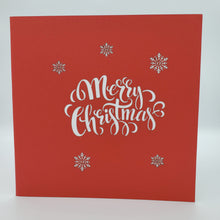 Load image into Gallery viewer, Dog and Cat Christmas - Pop Up Card