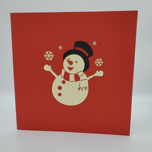 Frosty In The Box - Pop Up Card