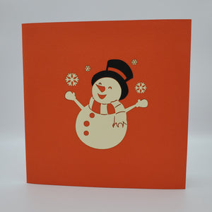 Frosty In The Box - Pop Up Card