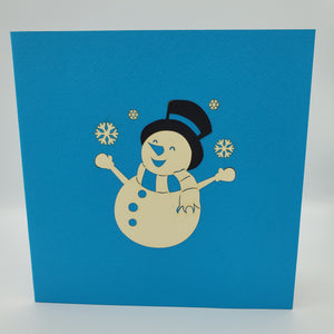 Frosty In The Box - Pop Up Card