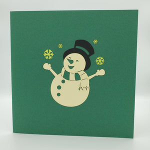 Frosty In The Box - Pop Up Card