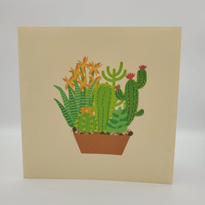 Cacti - Pop Up Card