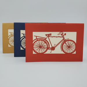 Bicycle Pop Up Card