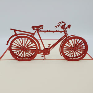 Bicycle Pop Up Card