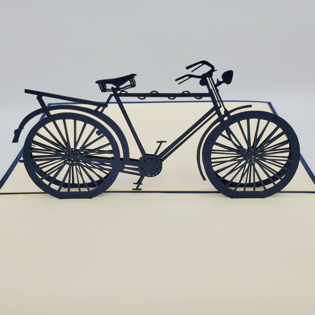 Bicycle Pop Up Card