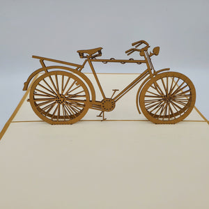 Bicycle Pop Up Card