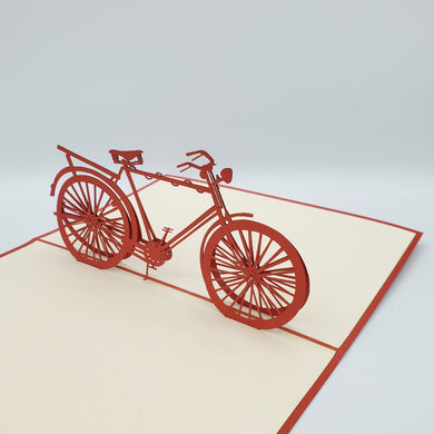 Bicycle Pop Up Card