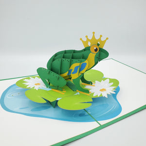 Frog Prince - Pop Up Card