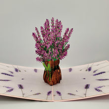 Load image into Gallery viewer, Lavender Bouquet - Pop Up