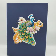 Load image into Gallery viewer, Green Peacock - Pop Up