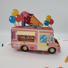 Load image into Gallery viewer, Happy Birthday Ice Cream Truck - Pop Up