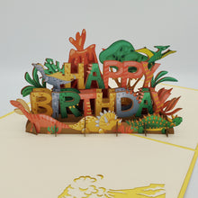 Load image into Gallery viewer, Happy Birthday Dinos - Pop Up