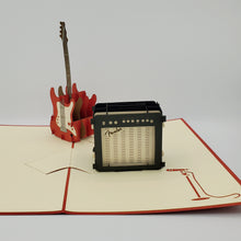 Load image into Gallery viewer, Electric Guitar - Pop Up Card