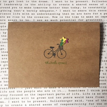 Load image into Gallery viewer, Thank You Bike Card