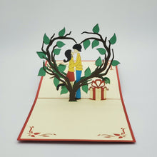 Load image into Gallery viewer, Heart Shaped Tree - Pop Up Card