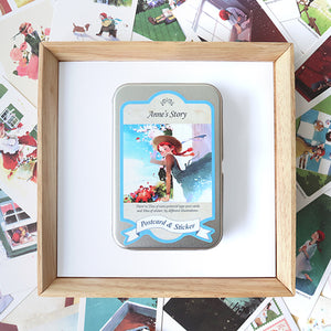 Classic Mini Postcard & Sticker - Anne's Story