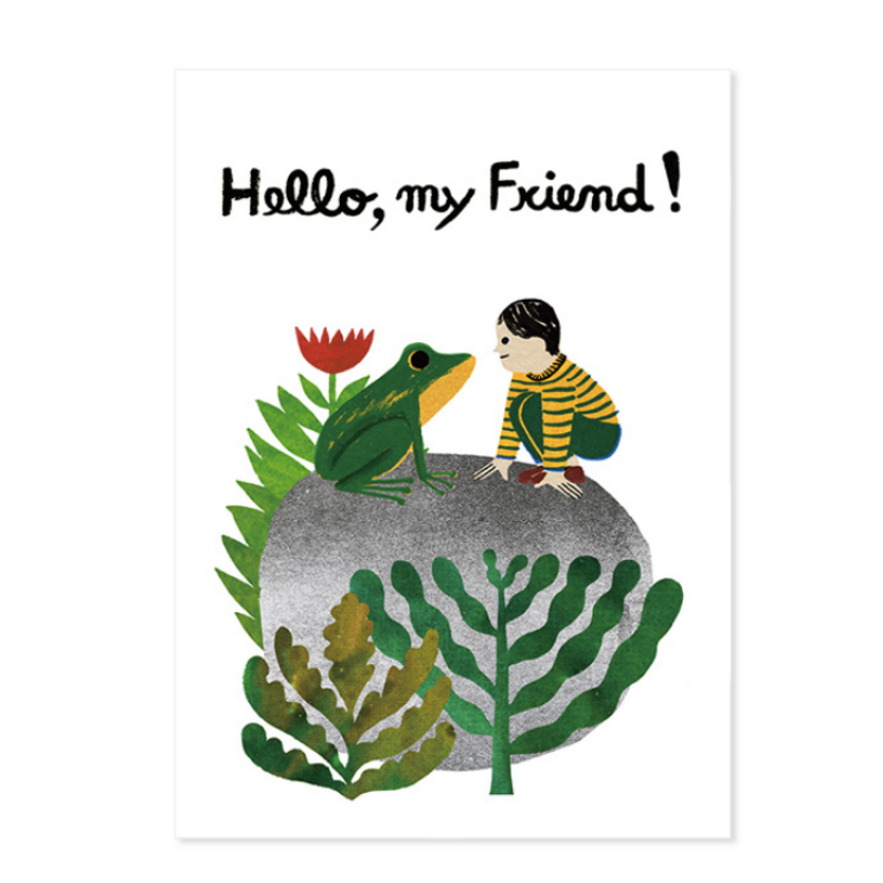 Hello Frog - Card