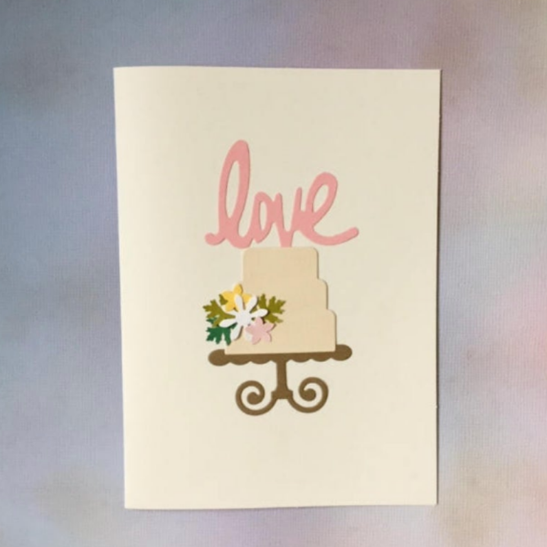 Love Cake - Greeting Card