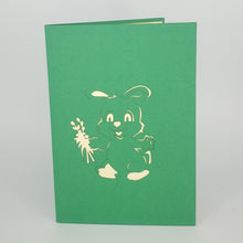 Load image into Gallery viewer, Squirrel and Bunny - Pop Up Card