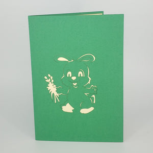 Squirrel and Bunny - Pop Up Card