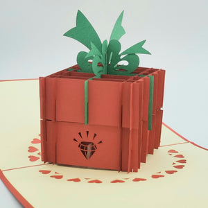 Ring Box - Pop Up Card