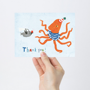 Thank You Octopus - Card
