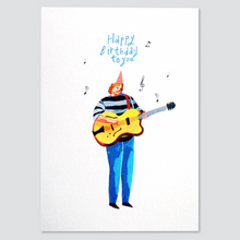 Load image into Gallery viewer, Guitar Play Birthday - Card
