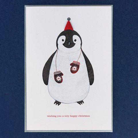Red Hat Penguin Card