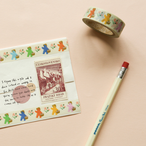 Jelly Bear Washi Tape - 02 Storybook