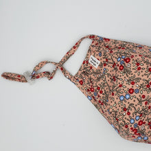Load image into Gallery viewer, Cotton Mask - Coral Floral