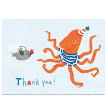 Load image into Gallery viewer, Thank You Octopus - Card