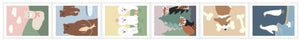 Animal v. 2 Stamp Washi - 5