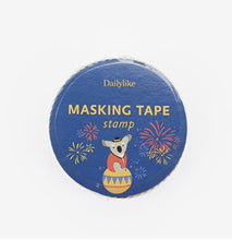 Load image into Gallery viewer, Animal Musicians Stamp Washi - 14