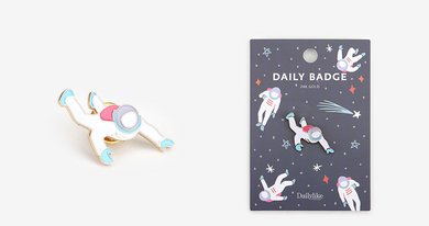 Enamel Pin - 19 Astronaut