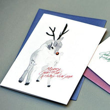 Load image into Gallery viewer, Watercolor Deer - Greeting Card