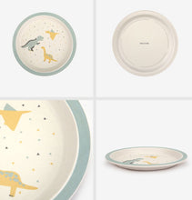 Load image into Gallery viewer, Bamboo Kids Dinner Set ver.2 - Dinosaur