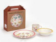 Load image into Gallery viewer, Bamboo Kids Dinner Set ver.2 - Fresh Fruit