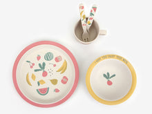 Load image into Gallery viewer, Bamboo Kids Dinner Set ver.2 - Fresh Fruit
