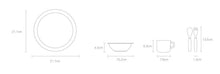 Load image into Gallery viewer, Bamboo Kids Dinner Set ver.2 - Fresh Fruit