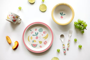 Bamboo Kids Dinner Set ver.2 - Fresh Fruit